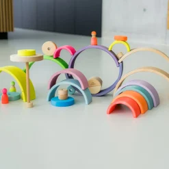 Regenbogen Neongrün | 10 Teile