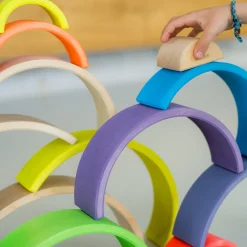Regenbogen Neongrün | 10 Teile
