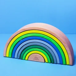 Regenbogen Neongrün | 10 Teile