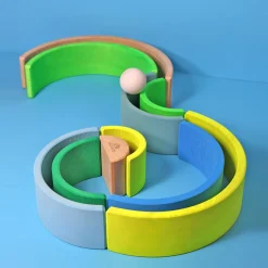 Regenbogen Neongrün | 10 Teile
