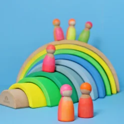 Regenbogen Neongrün | 10 Teile