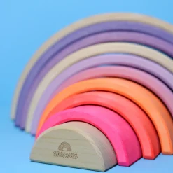 Regenbogen Neonpink | 10 Teile