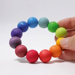 Regenbogen Perlenring