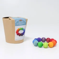 Regenbogen Perlenring
