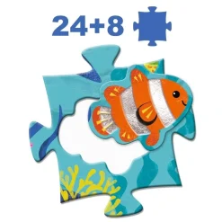 Riesen-Fühlpuzzle Meer | 24 + 8 Teile