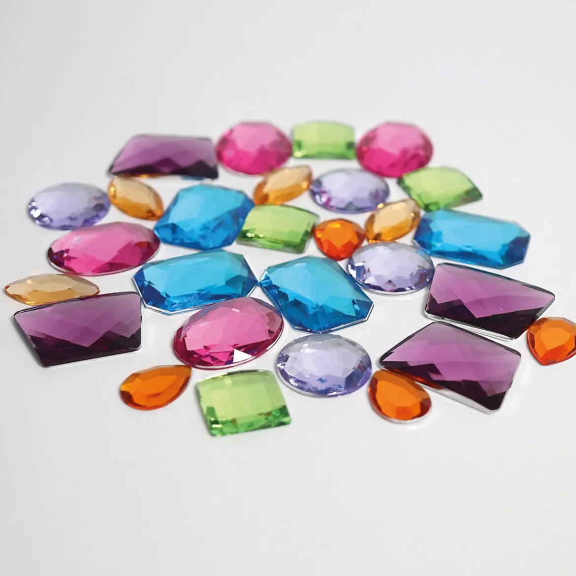 28 Riesen Glitzersteine