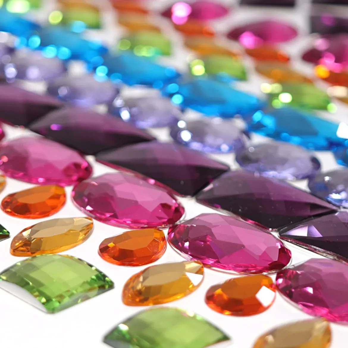 140 Riesen Glitzersteine