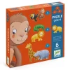 Riesenpuzzle Dschungeltiere | 4, 6 und 9 Teile