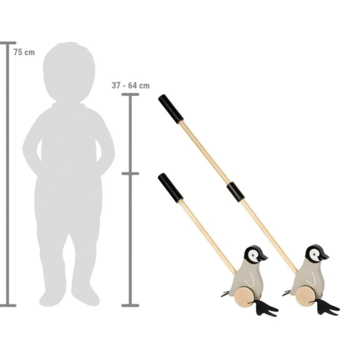 Schiebetier Pinguin