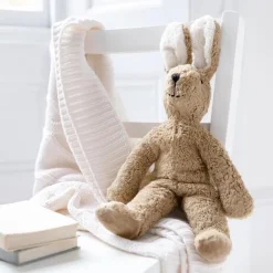 Schlenker Kuscheltier | Großer Hase beige (40 cm)