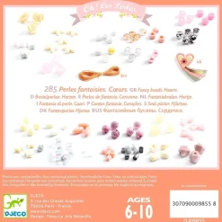 Schmuck basteln | Bastelperlen Herzen