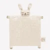 Schmusetuch aus Baby-Alpakawolle | Hase (weiss)