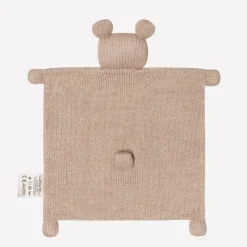 Schmusetuch aus Baby-Alpakawolle | Teddy beige