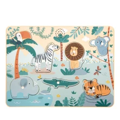 Setzpuzzle Tierlaute Safari