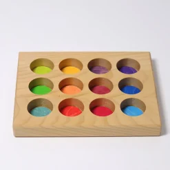 Sortier-Brettchen Regenbogen