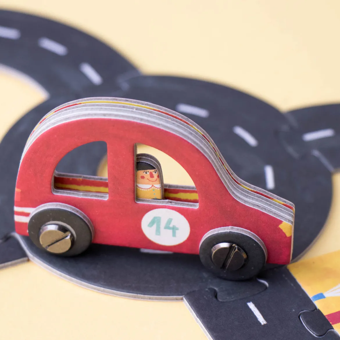 Spiel & Puzzle Roads | 130 Teile