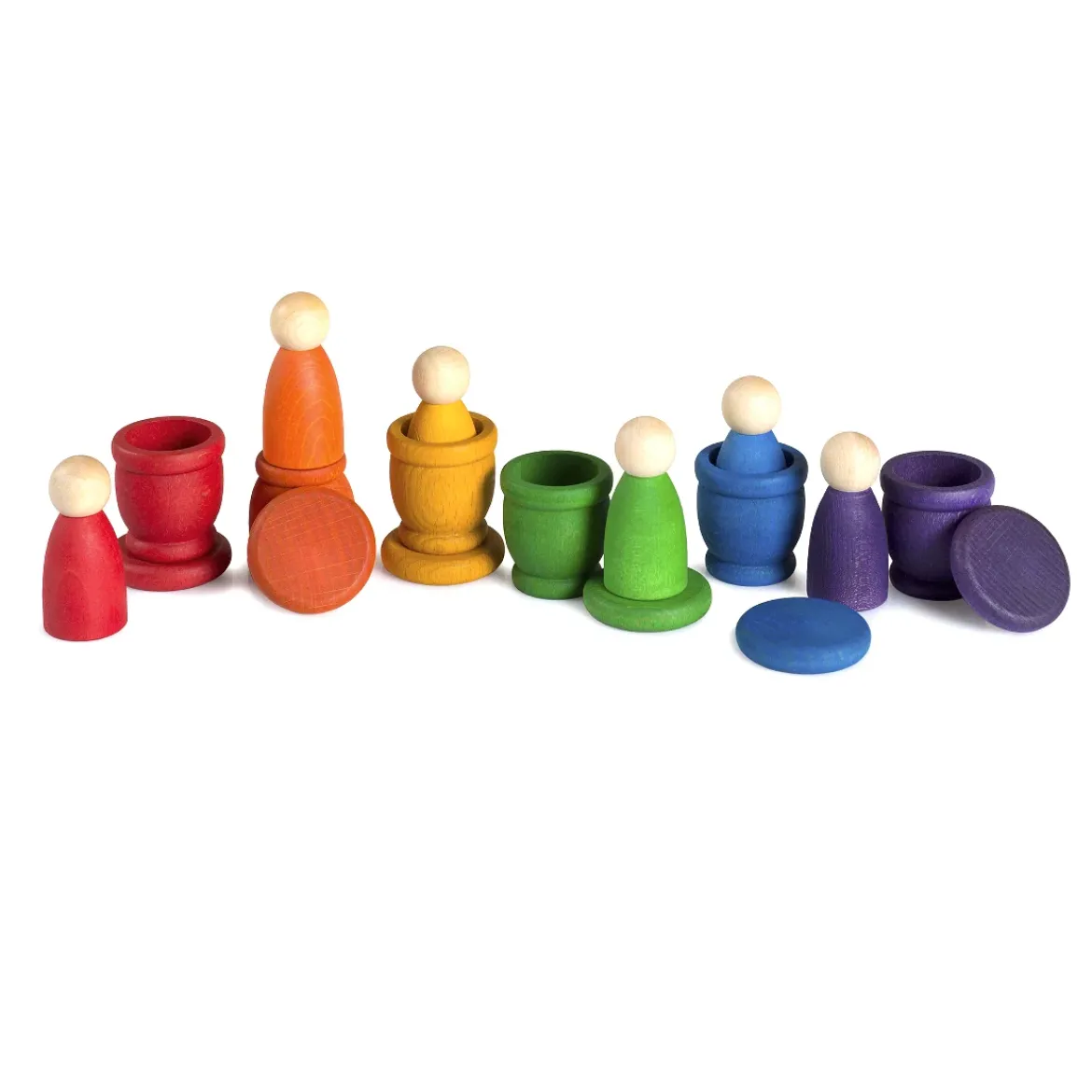 Spielset aus Nins®, Bechern & Münzen | 18 Teile