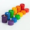 Spielset aus Nins®, Münzen & Ringen | 60 Teile