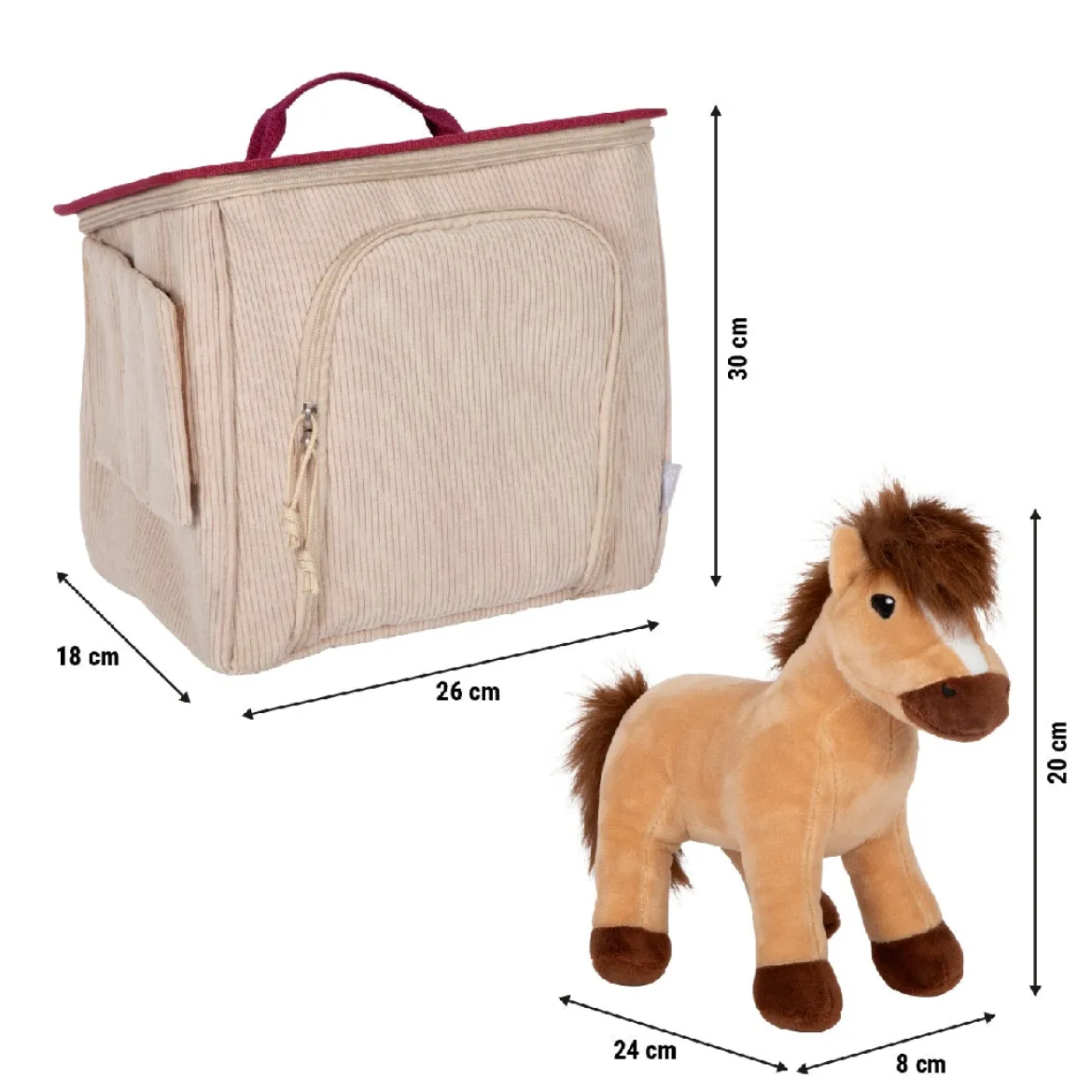 Spielset Pferd mit Stall und Zubehör