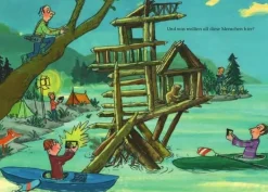 Stadtbär im Wald
