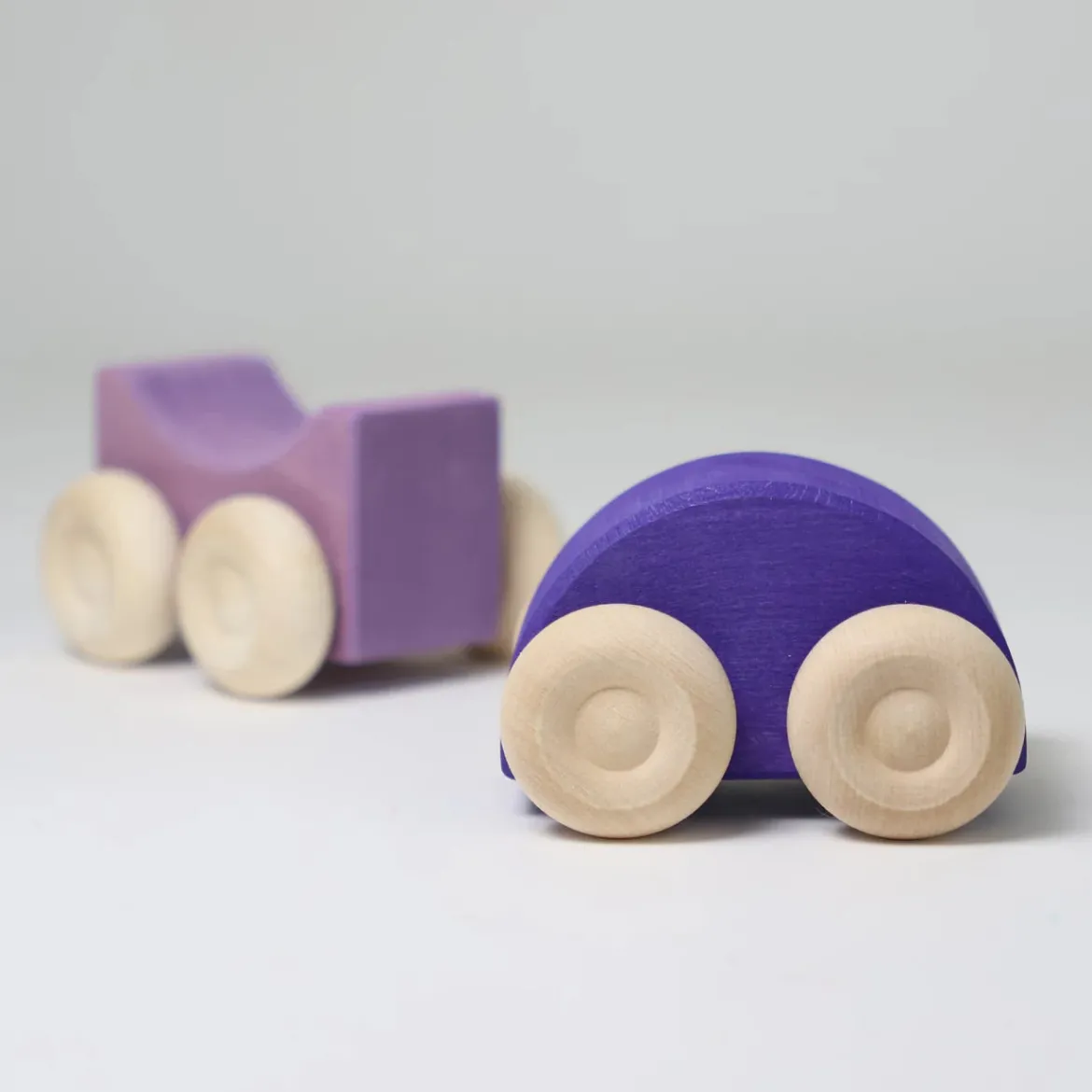 Stapel-Autos Lila | 2er Set