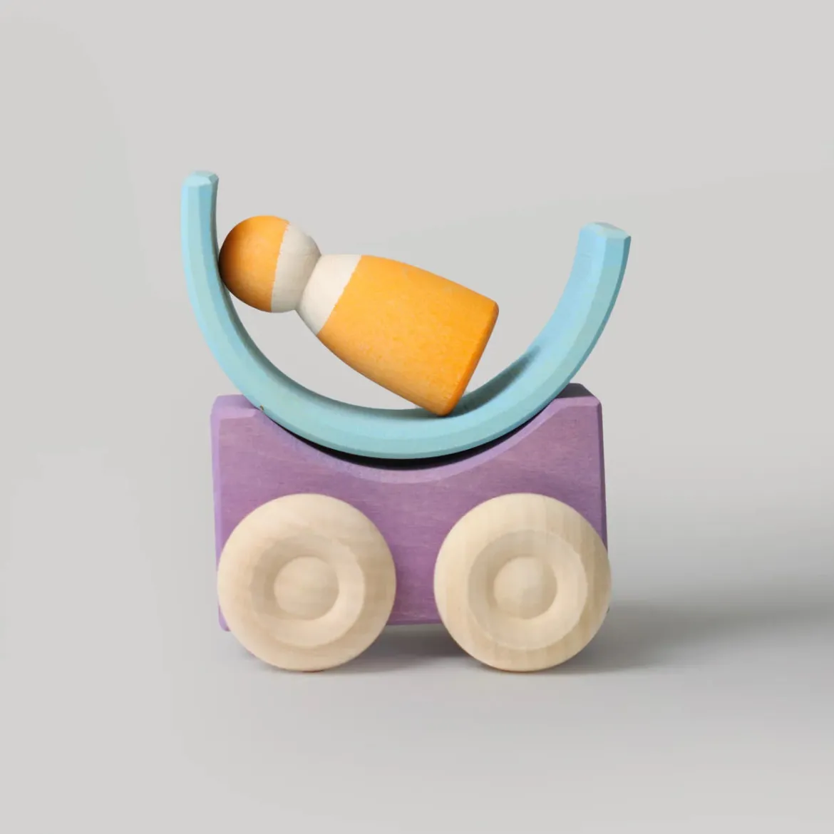 Stapel-Autos Lila | 2er Set