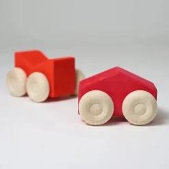 Stapel-Autos Rot | 2er Set
