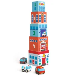 Stapelturm TopaniCar mit 3 Fahrzeugen