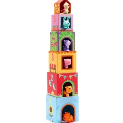 Stapelturm Topanifarm mit 6 Tieren