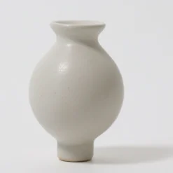 Stecker | Weiße Vase