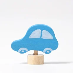 Steckfigur | Blaues Auto