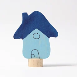 Steckfigur | Blaues Haus