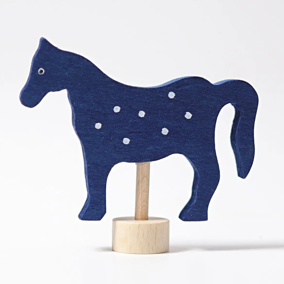 Steckfigur | blaues Pferd