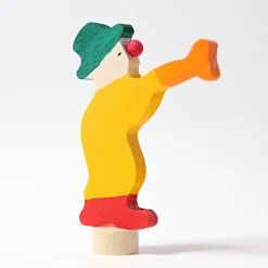 Steckfigur | Clown mit Trompete