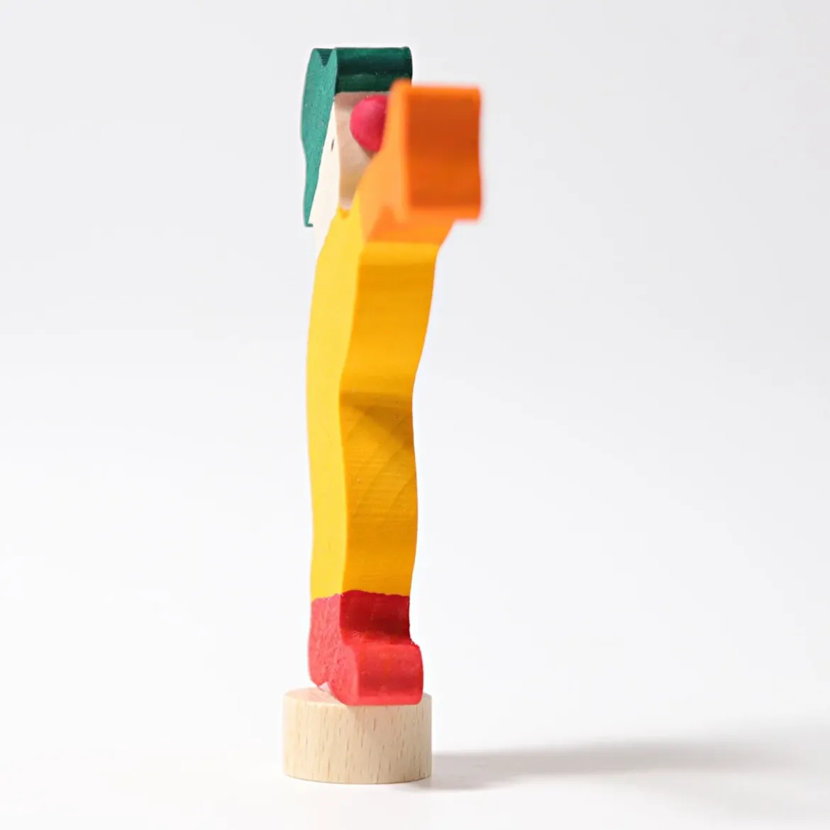 Steckfigur | Clown mit Trompete
