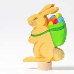 Steckfigur | Hase mit Korb