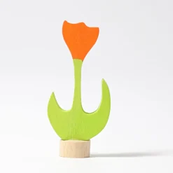 Steckfigur | Orangene Tulpe
