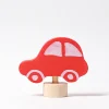 Steckfigur | Rotes Auto