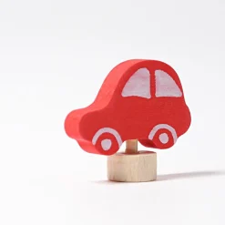 Steckfigur | Rotes Auto
