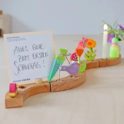 Steckfigur | Schultüte Neongrün