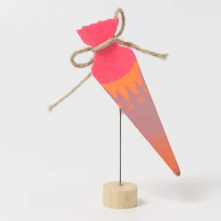 Steckfigur | Schultüte Neonpink
