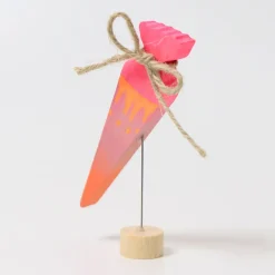 Steckfigur | Schultüte Neonpink