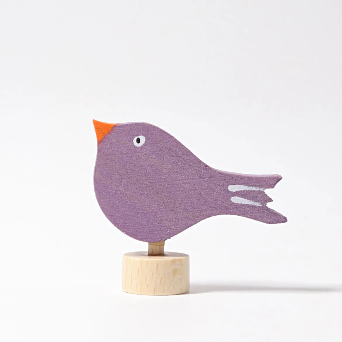 Steckfigur | Sitzender Vogel