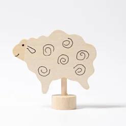 Steckfigur | Stehendes Schaf