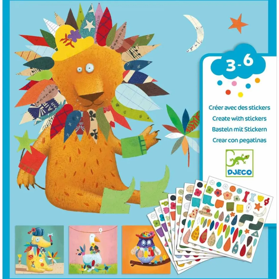 Stickerbild | Tiere gestalten