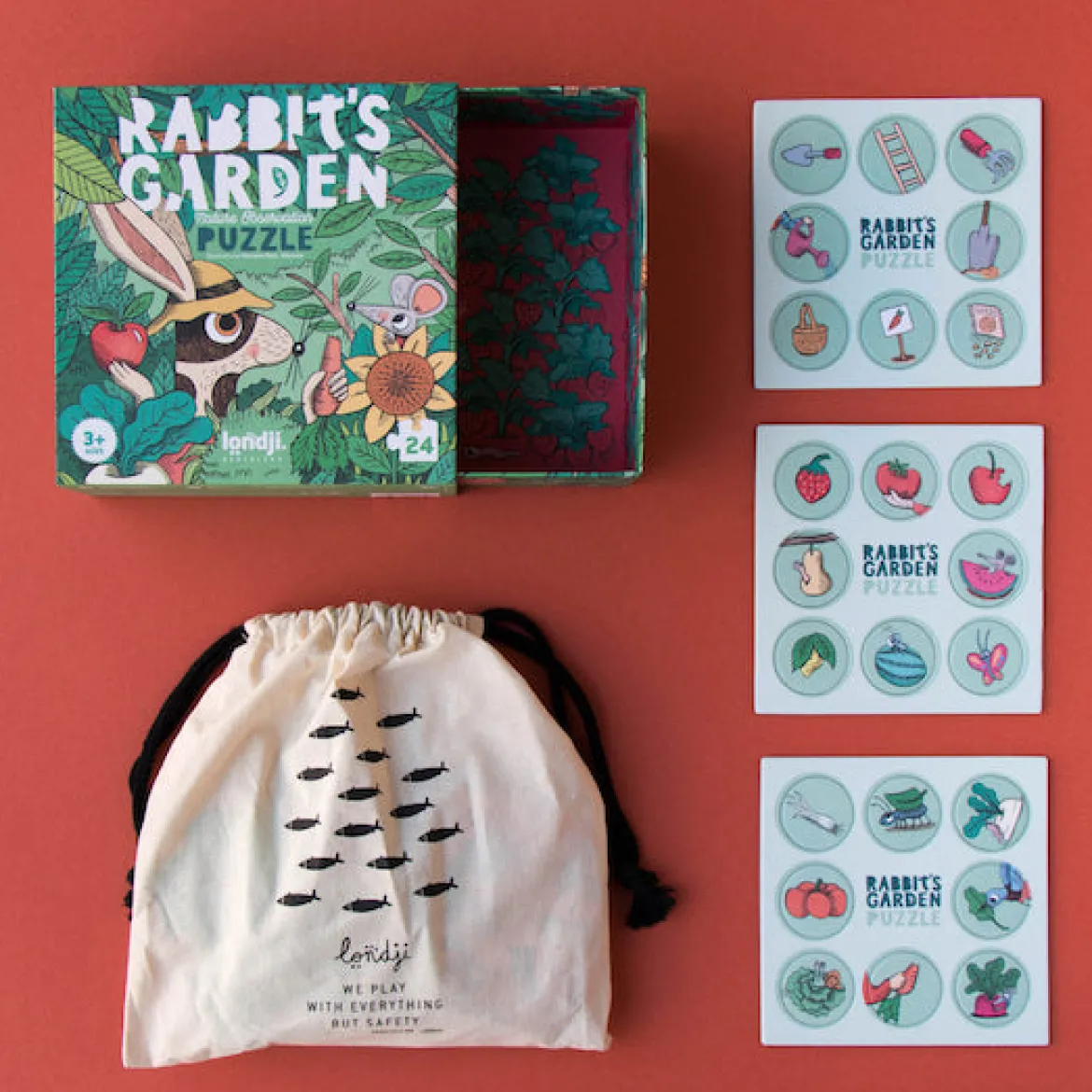 Suchpuzzle Rabbit's Garden | 24 Teile