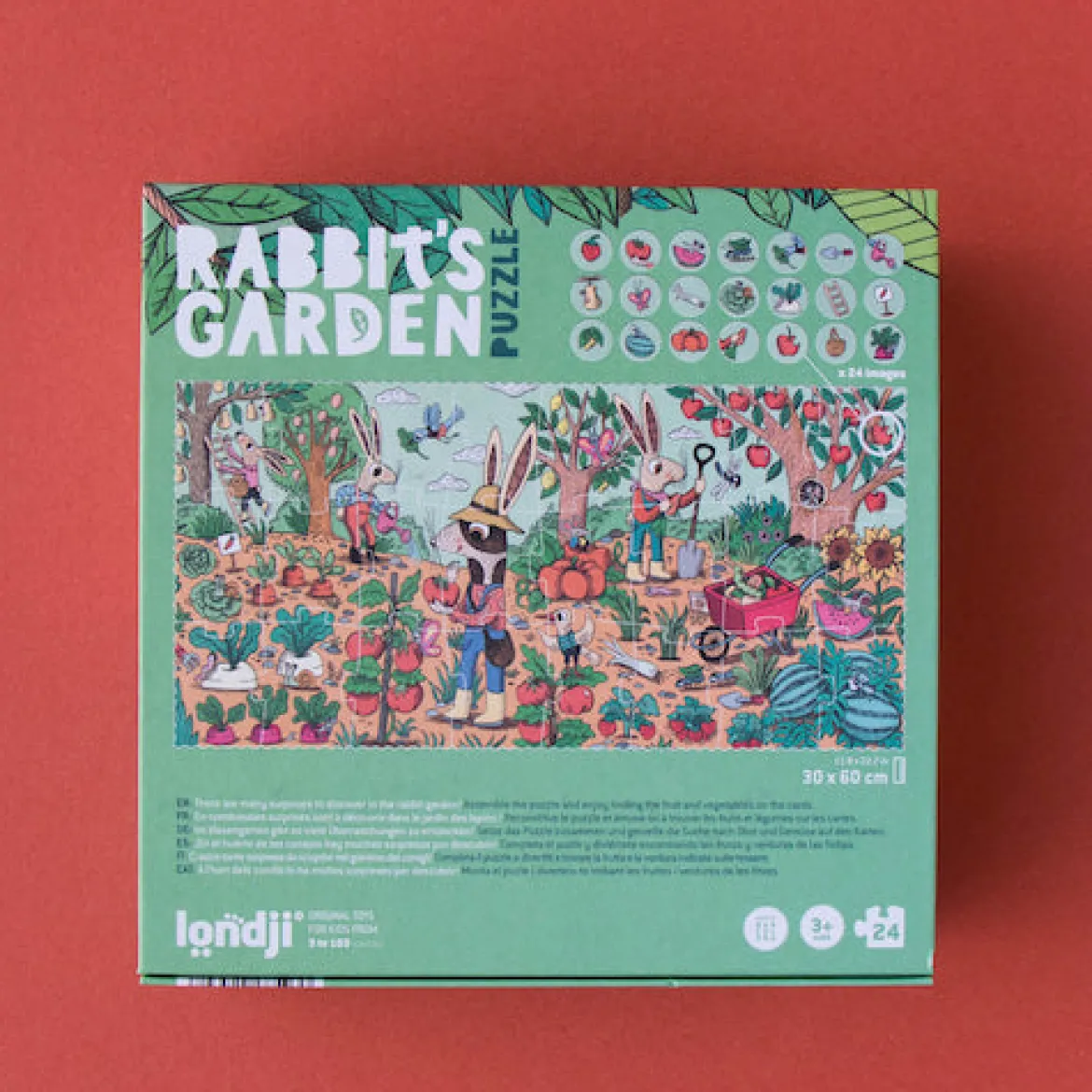 Suchpuzzle Rabbit's Garden | 24 Teile