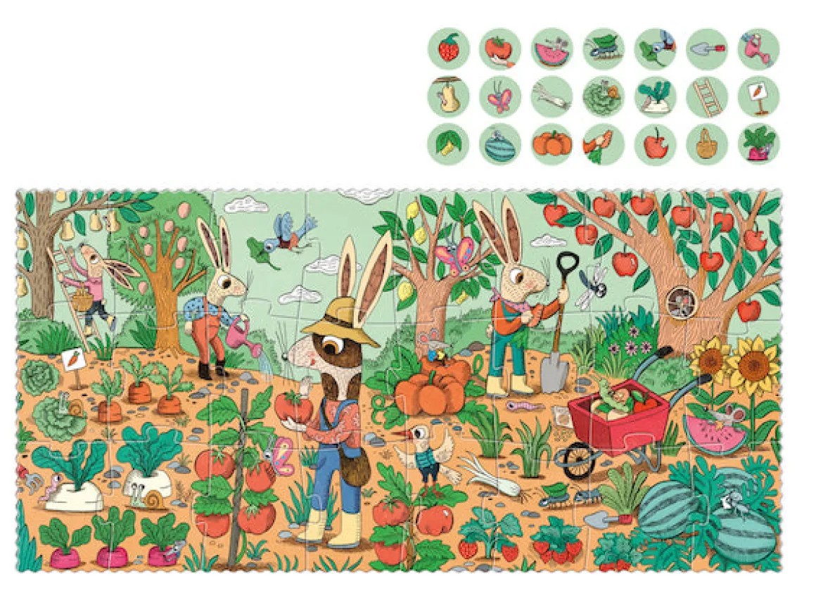Suchpuzzle Rabbit's Garden | 24 Teile