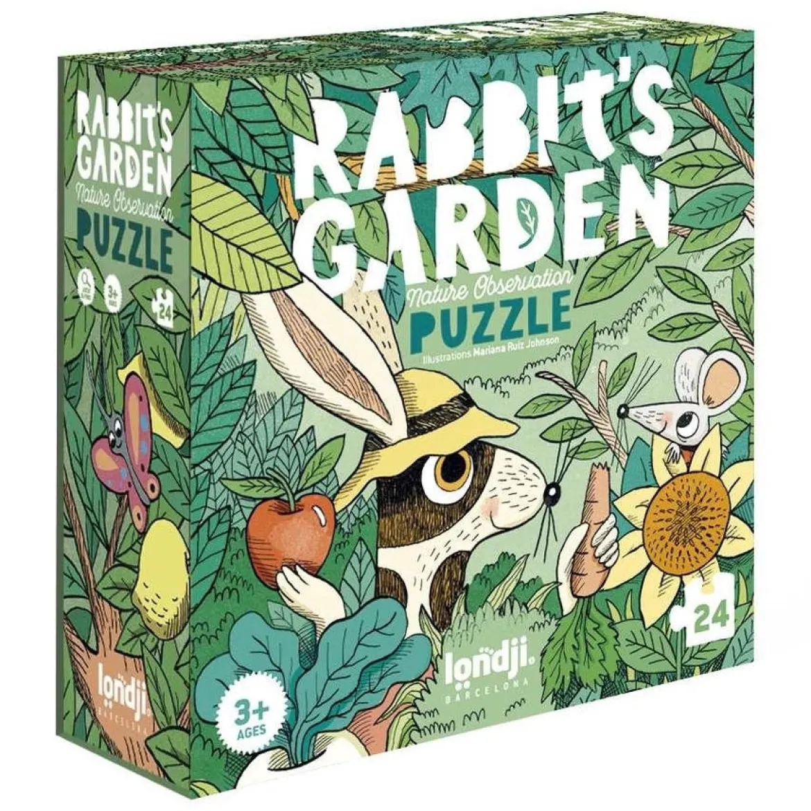 Suchpuzzle Rabbit's Garden | 24 Teile