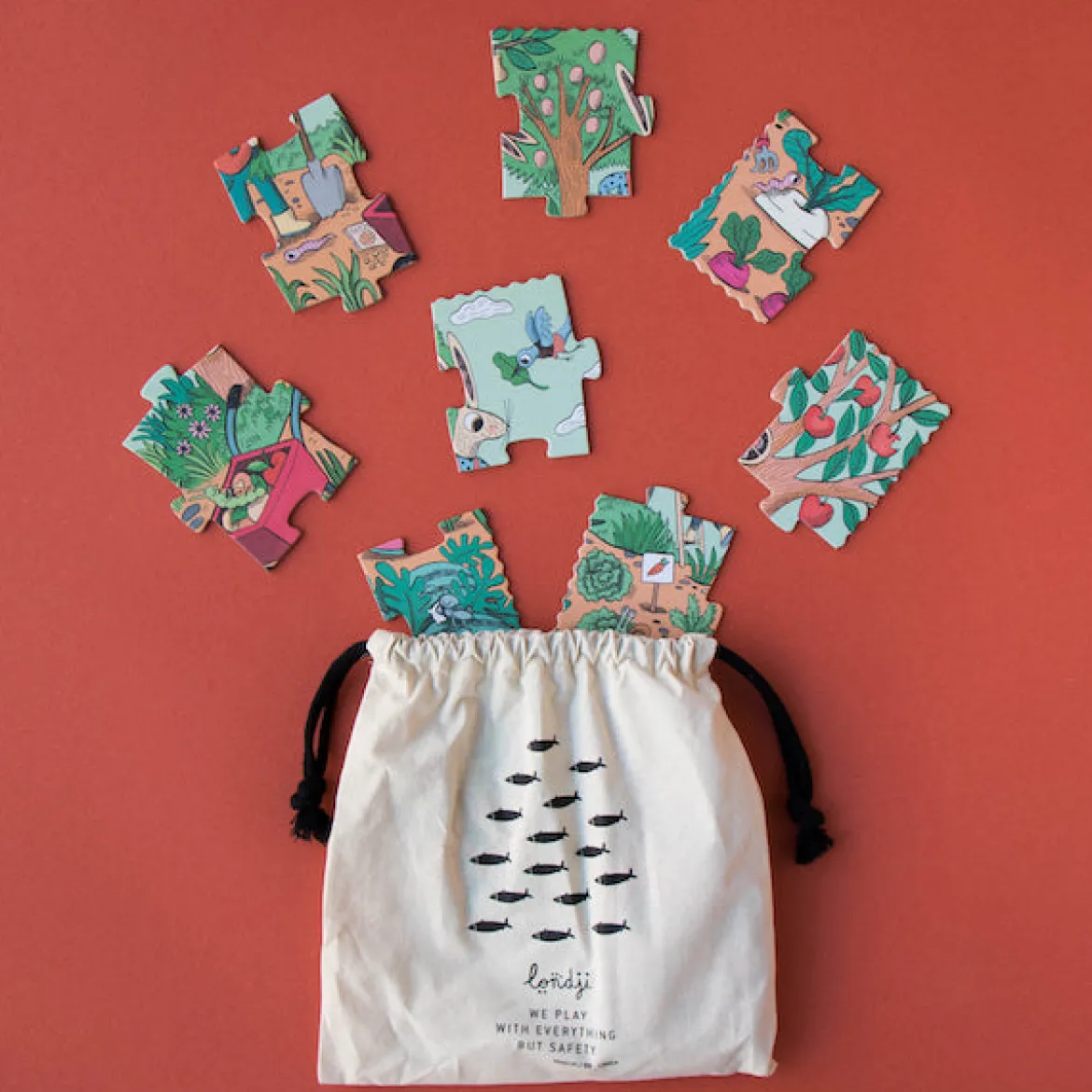 Suchpuzzle Rabbit's Garden | 24 Teile